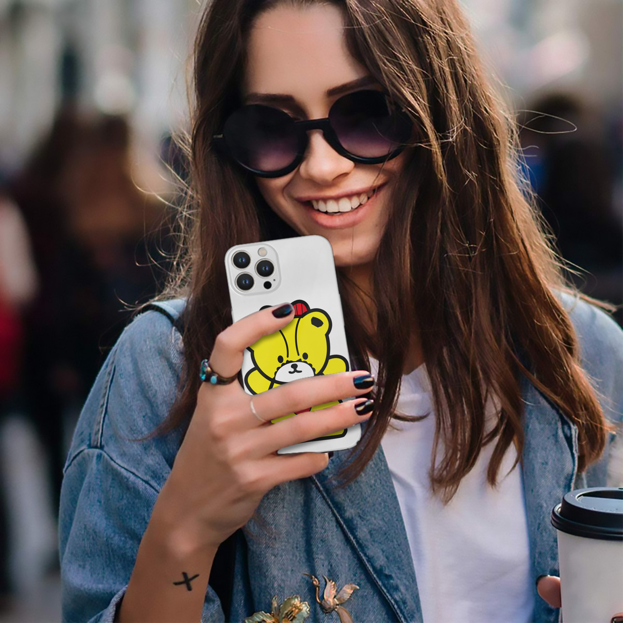（画像用） Hello Kitty ハローキティ 【iPhone 14シリーズ対応】ハードケース